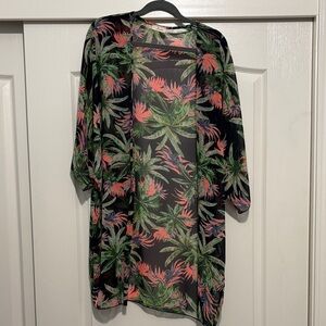 Tropical Elegance Women's Swim Cover-Up